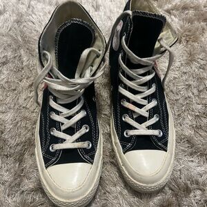 Black High-Top CDG Converse